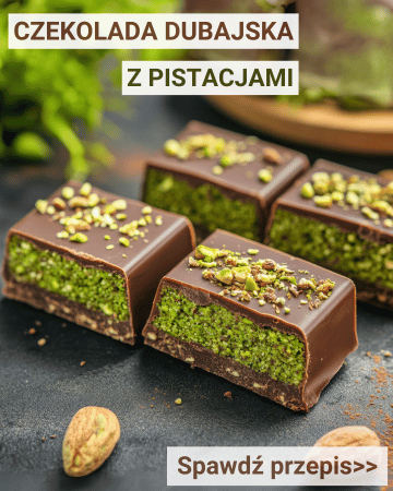 Czekolada dubajska z pistacjami