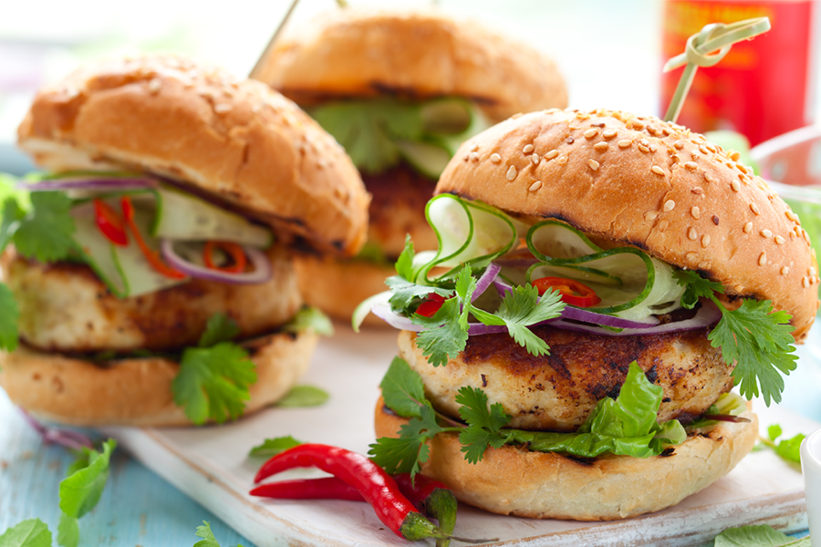 Burger z nutą Orientu