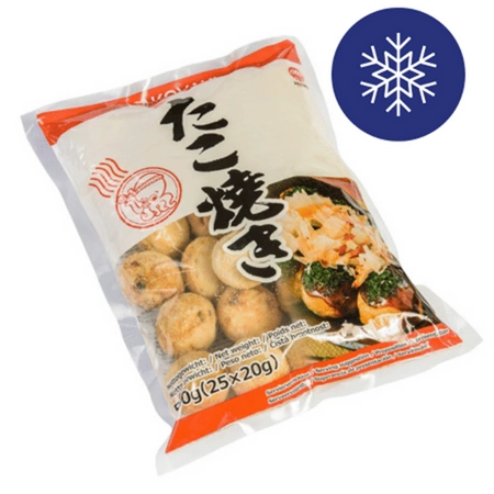 Kulki pszenne z ośmiornicą 0,5 kg (25 x 20 g)