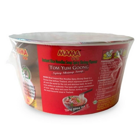 Zupka Tom Yum Goong w miseczce pikantna