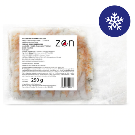 Krewetka Ebi łamana 25-60szt. 250g