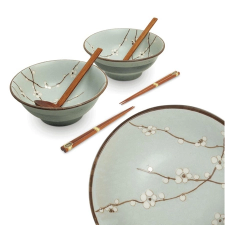 Zestaw misek do ramenu jasnozielony Hana