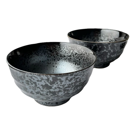 Zestaw czarnych misek z pałeczkami KOGE