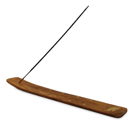 Drewniana podstawka pod kadzidło / Stojak pod kadzidełko