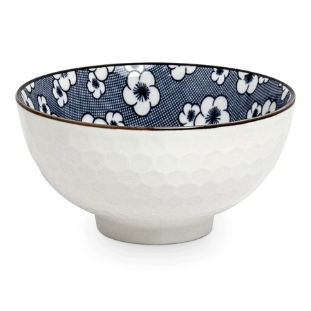 Zestaw 4 misek z niebieskim motywem w pudełku