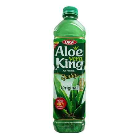 Napój Aloe Vera King z cząstkami aloesu 1,5 l