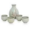 Zestaw do sake zielony Hana light green Emro Aziatica