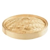 Koszyk bambusowy z pokrywką do pierożków na parze 14" 35 cm