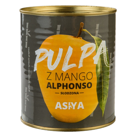 Pulpa z mango Alphonso z dodatkiem cukru