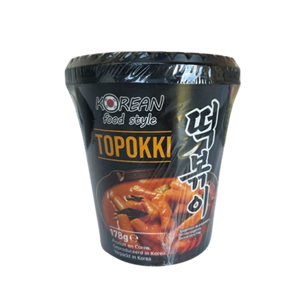 Tteokbokki w pikantnym sosie 178 g Korean Food Style