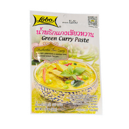 Ostra pasta curry zielona 50g