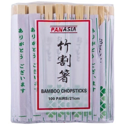 Pałeczki bambusowe (100 sztuk, 21 cm)
