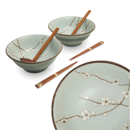 Zestaw misek do ramenu jasnozielony Hana