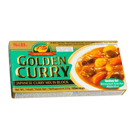 Pasta medium hot golden curry 0,220 kg