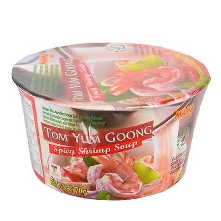 Zupka Tom Yum Goong w miseczce pikantna