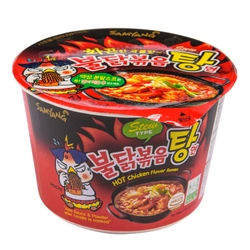 Koreański Ramen o smaku ostrego kurczaka Hot Kurczak 120g w miseczce