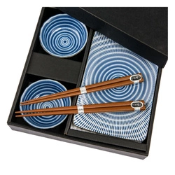 Zestaw do sushi dla 2 osób (niebieski)