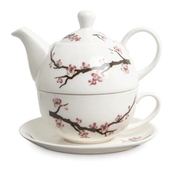 Zestaw do herbaty kwiat wiśni 2 elem.