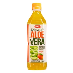 Napój Farmer's Aloe Vera z cząstkami aloesu mango 500 ml