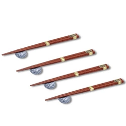 Niebieski zestaw pałeczek dla 4 osób