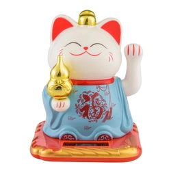 Kot szczęścia MANEKI-NEKO kotek szczęścia 10,5 cm