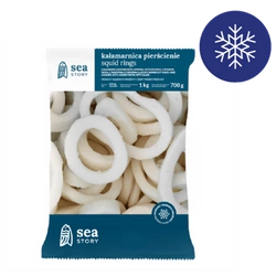 Kałamarnica pierścienie mrożone (4-9 cm) 1/0,7 kg