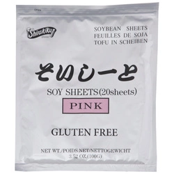 Arkusze sojowe różowe 0,10 kg