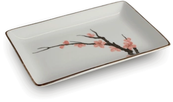 Talerz do sushi wiśnia Sakura Emro Aziatica