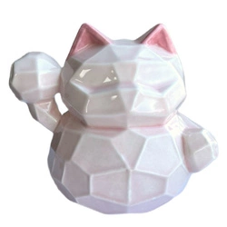 Skarbonka dla dziecka kotek szczęścia MANEKI-NEKO różowa