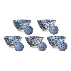 Zestaw misek niebieskich 15 cm/ H7