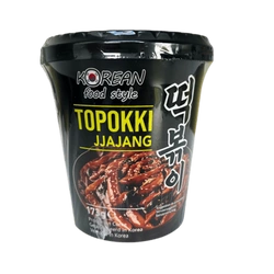 Tteokbokki z Sosem z Czarnej Fasoli 173 g Korean Food Style