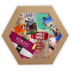 Box azjatyckich makaronów 