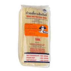 Makaron ryżowy płaski 0,4 kg  (1mm)