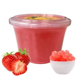Kuleczki do Bubble Tea Truskawka 950 g Pinskan