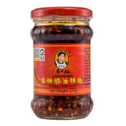 Chrupiące chilli w oleju 210g (sos crispy chili oil)