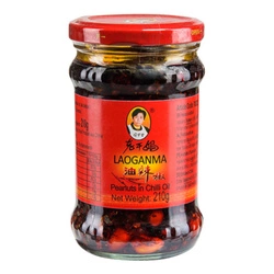 Orzeszki ziemne w oleju chili 210 g
