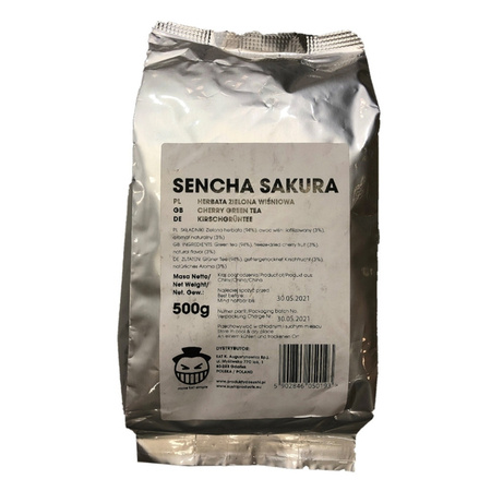 Herbata zielona wiśniowa Sencha Sakura 500g