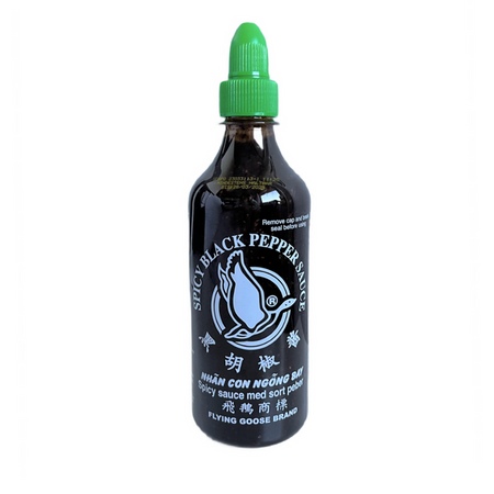Sriracha sos z czarnym pieprzem 455 ml