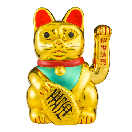 Złoty kotek szczęścia MANEKI-NEKO 45 cm